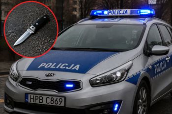 Internauci donoszą o ataku nożownika przy Urzędzie Pracy. Policja zabrała głos