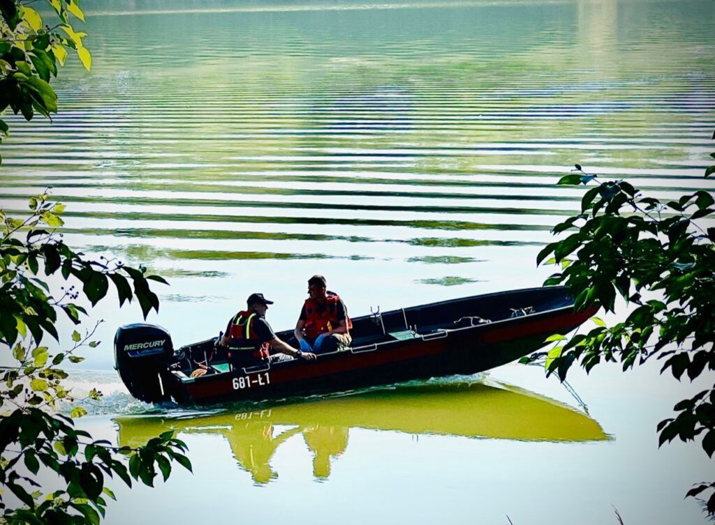 Zwłoki mężczyzny w wodzie na Gliniankach