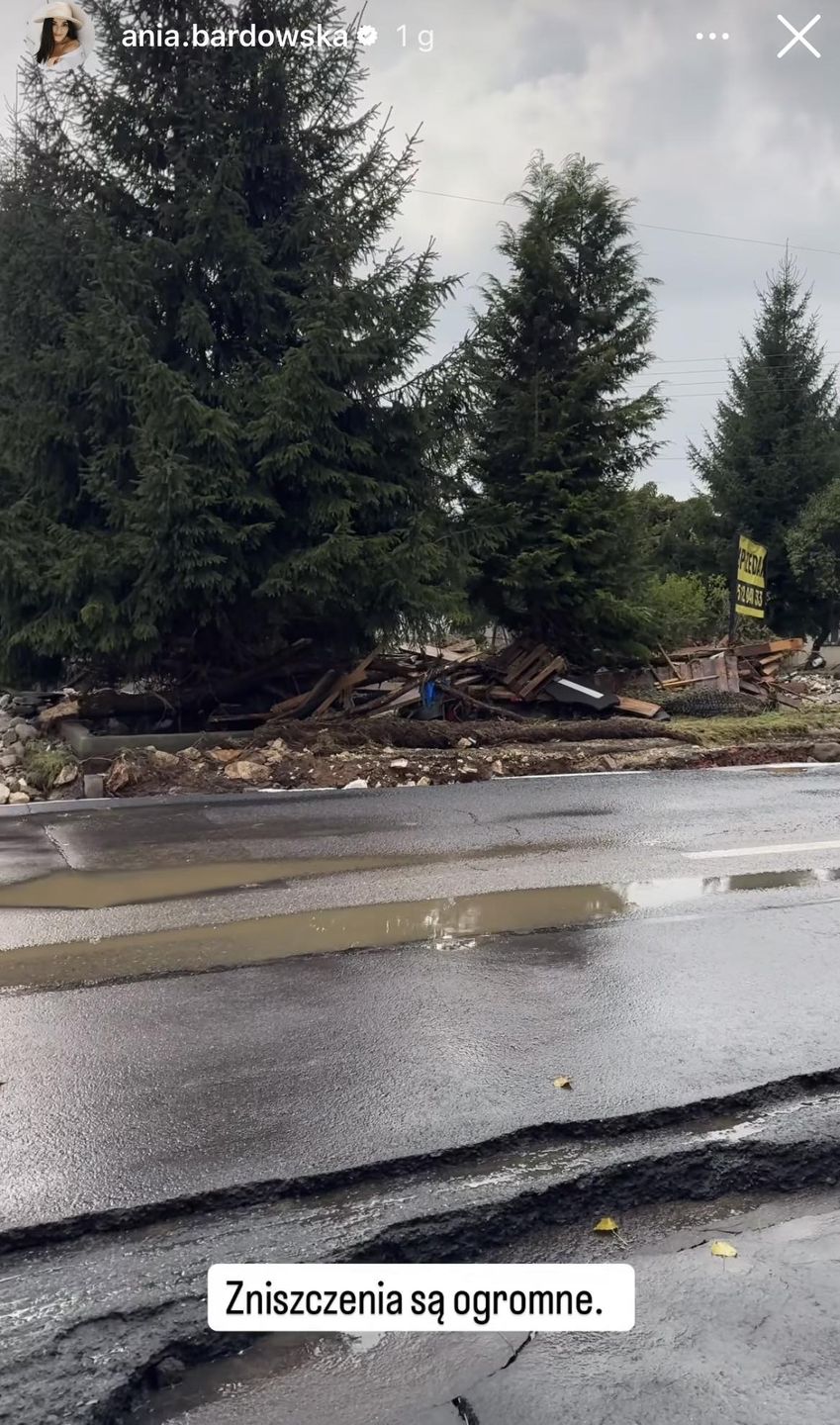 Bardowscy pokazali skutki powodzi na południu Polski