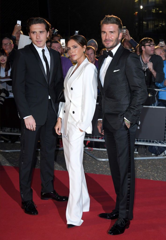 Brooklyn Beckham, Victoria Beckham i David Beckham