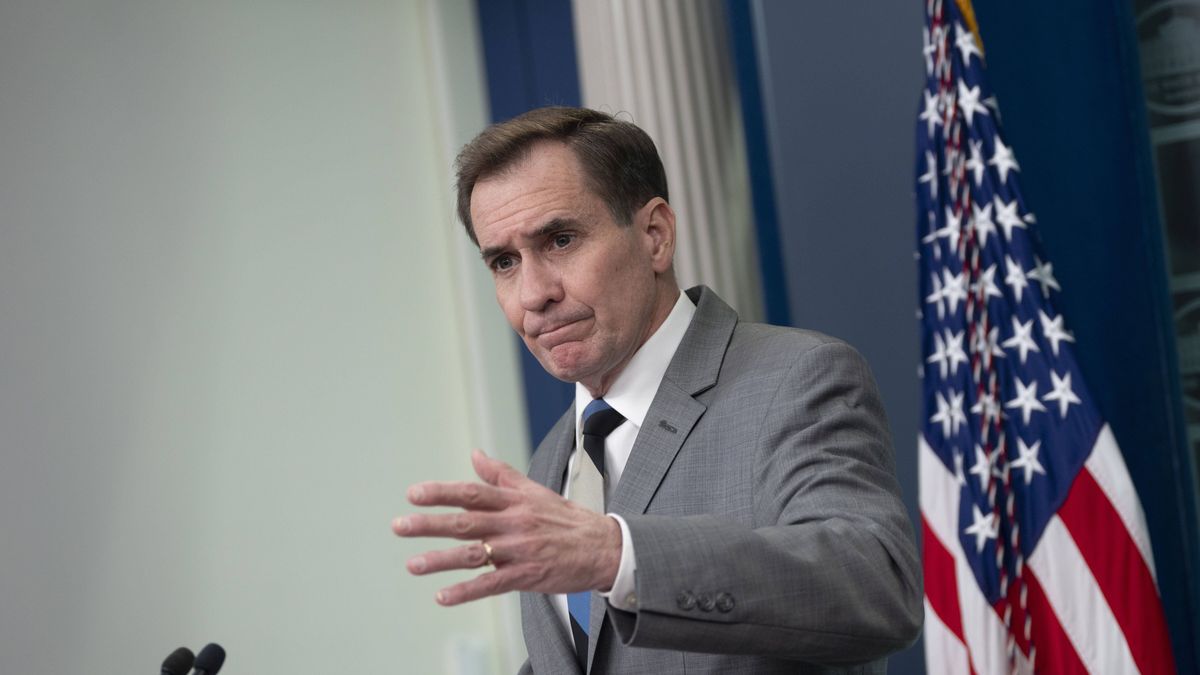 White House Daily Press Briefing
epa10402179 Coordinator for Strategic Communications at the National Security Council John Kirby conducts the daily press briefing in the James S. Brady Press Briefing Room of the White House in Washington, DC, USA, 12 January 2023.  EPA/Chris Kleponis / POOL 
Dostawca: PAP/EPA.
Chris Kleponis / POOL