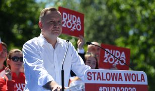 Andrzej Duda w Stalowej Woli zapowiada: "Nie będzie 1000 plus na wakacje. Bon turystyczny jak 500 plus"