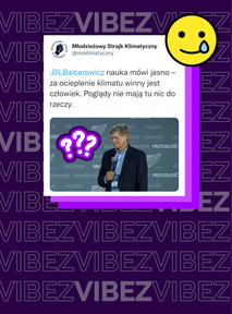 Balcerowicz dyskutuje z młodzieżą o zmianach klimatycznych: "Jest faktem, że są różnice zdań"