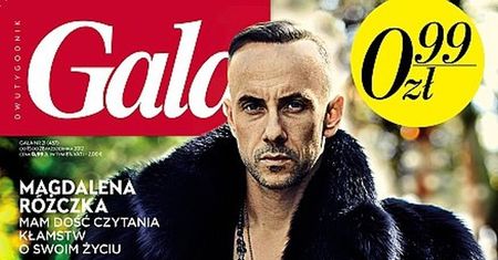 "Spowiedź Nergala" na okładce "Gali"! (FOTO)