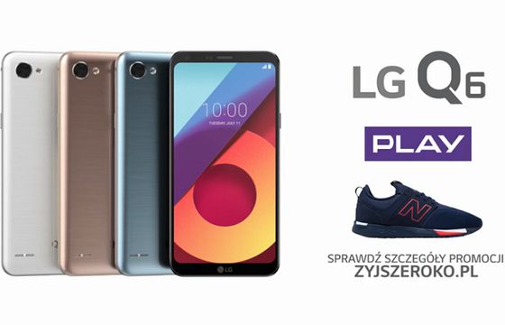 LG Q6 z butami w sieci Play New Balance promowany (wideo)