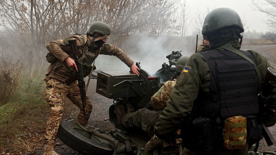 Ukrai?ska armia w obwodzie charkowskimKHARKIV REGION, UKRAINE - NOVEMBER 11, 2022 - Air Defense Unit of the National Guard of Ukraine performs tasks on air border protection in Kharkiv Region, northeastern Ukraine.Vyacheslav Madiyevskyi