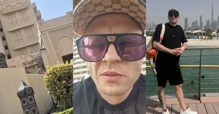 Polski raper TPS przebywa w Dubaju. Pokazał ZNISZCZENIA na budynkach
