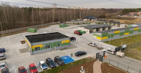 W Ostrowcu powstał Punktu Selektywnej Zbiórki Odpadów Komunalnych