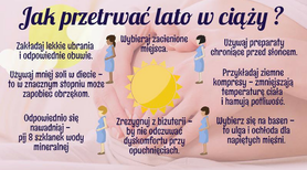 Jak przetrwać ciążę w lecie?