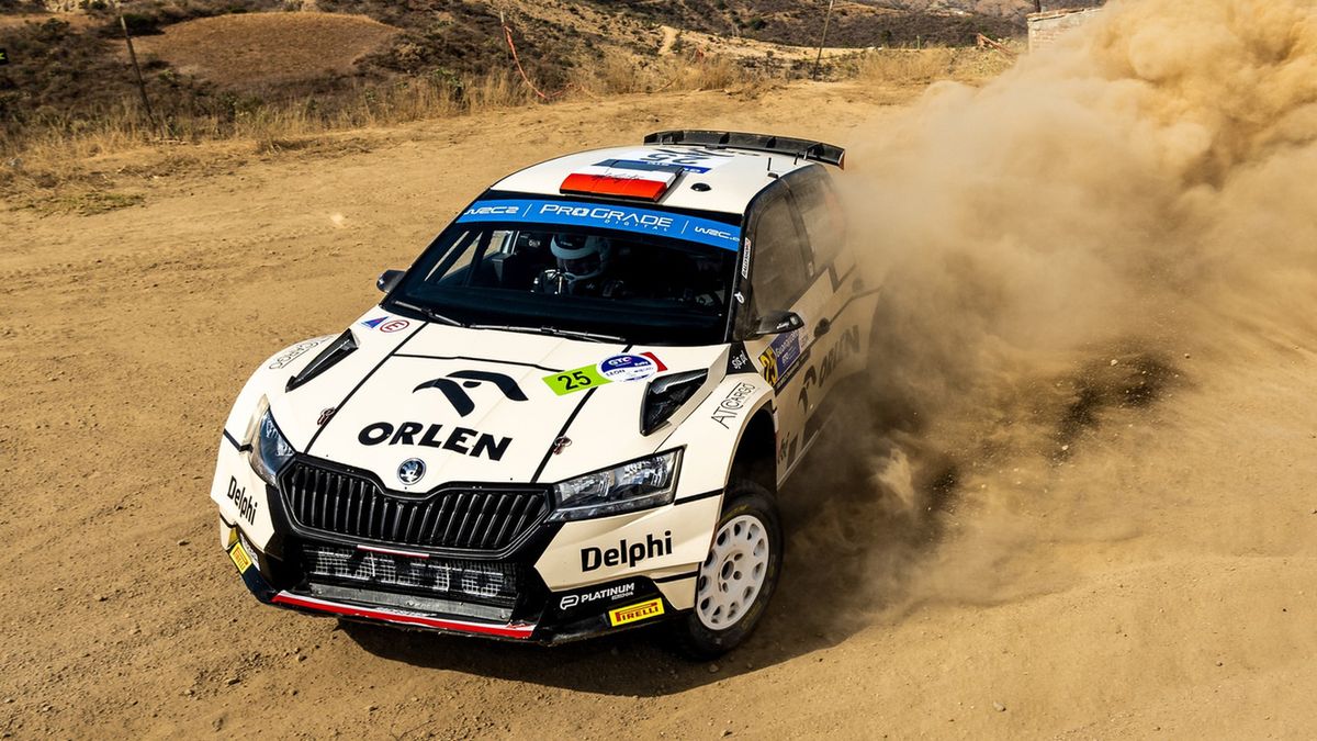 Kajetan Kajetanowicz podczas Rajdu Safari 2023