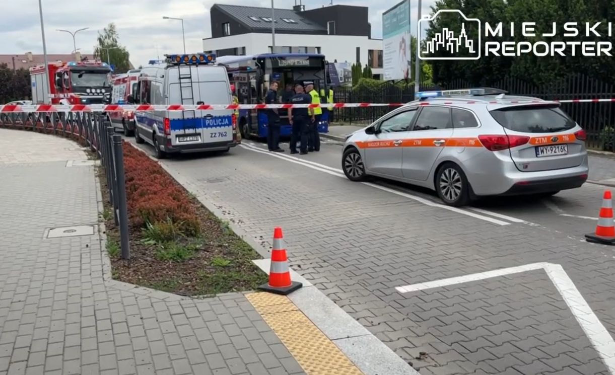 Wypadek w Józefosławiu