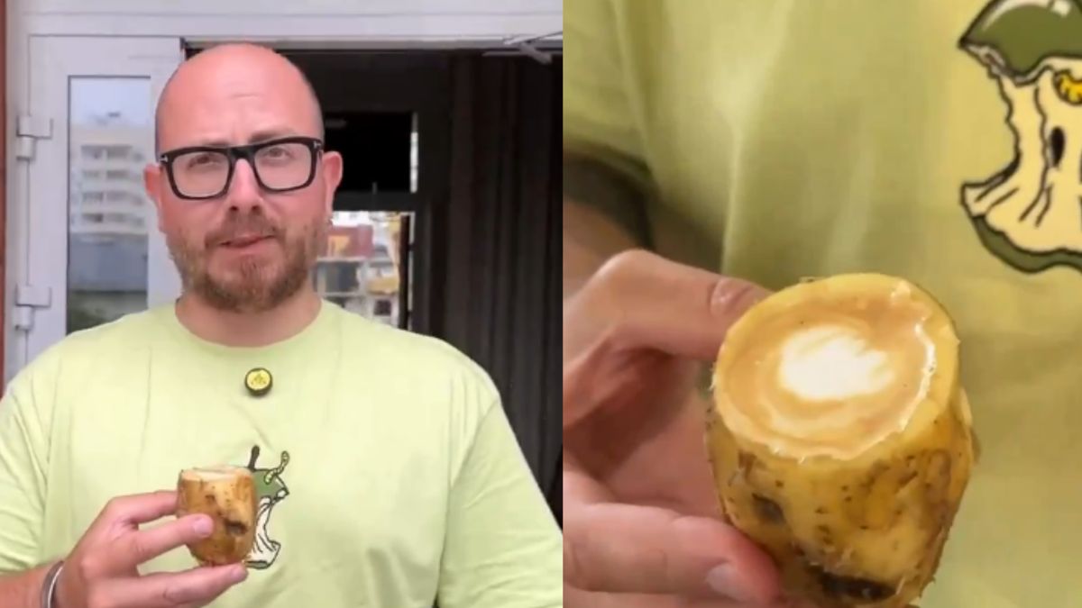 Pokazał jak serwują kawę na Białorusi