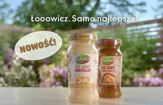 Łowicz prezentuje dwa nowe smaki uniwersalnych sosów – Jasny i Ciemny