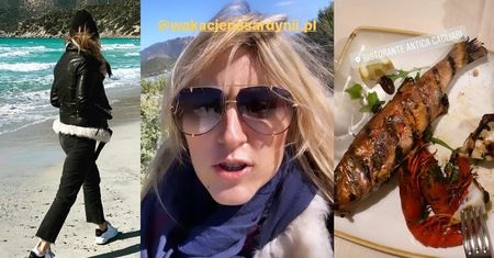 Karolina Szostak ZAJADA SIĘ rybami, relacjonując wakacje na Sardynii (ZDJĘCIA)