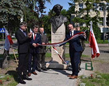 Pomnik Paderewskiego odsłonięty w Malborku