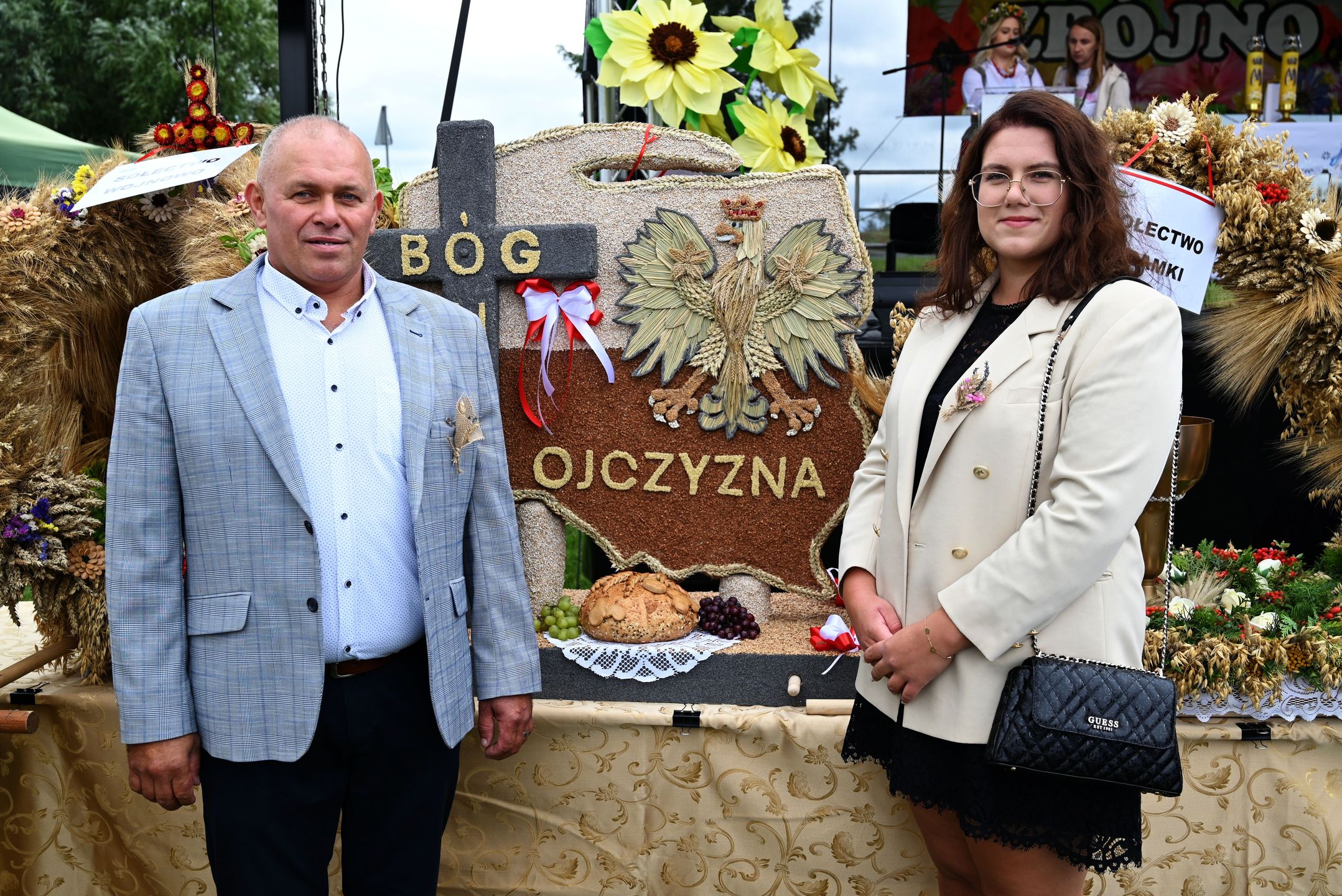 Tak wyglądały dożynki w gminie Zbójno