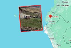 Autobus stoczył się ze zbocza w Ekwadorze. 12 ofiar śmiertelnych