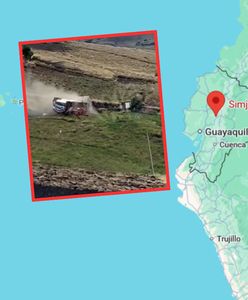 Autobus stoczył się ze zbocza w Ekwadorze. 12 ofiar śmiertelnych