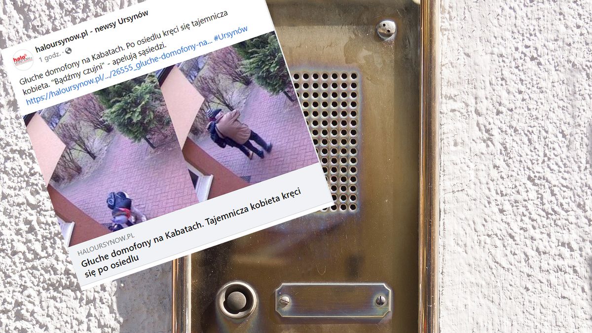 Na Kabatach nie jest spokojnie. Mieszkańców straszy tajemnicza kobieta