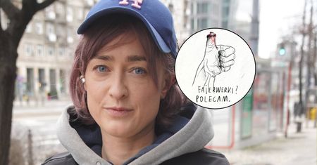 Matylda Damięcka reaguje na sylwestrowe fajerwerki serią grafik. Przekaz nie pozostawia złudzeń