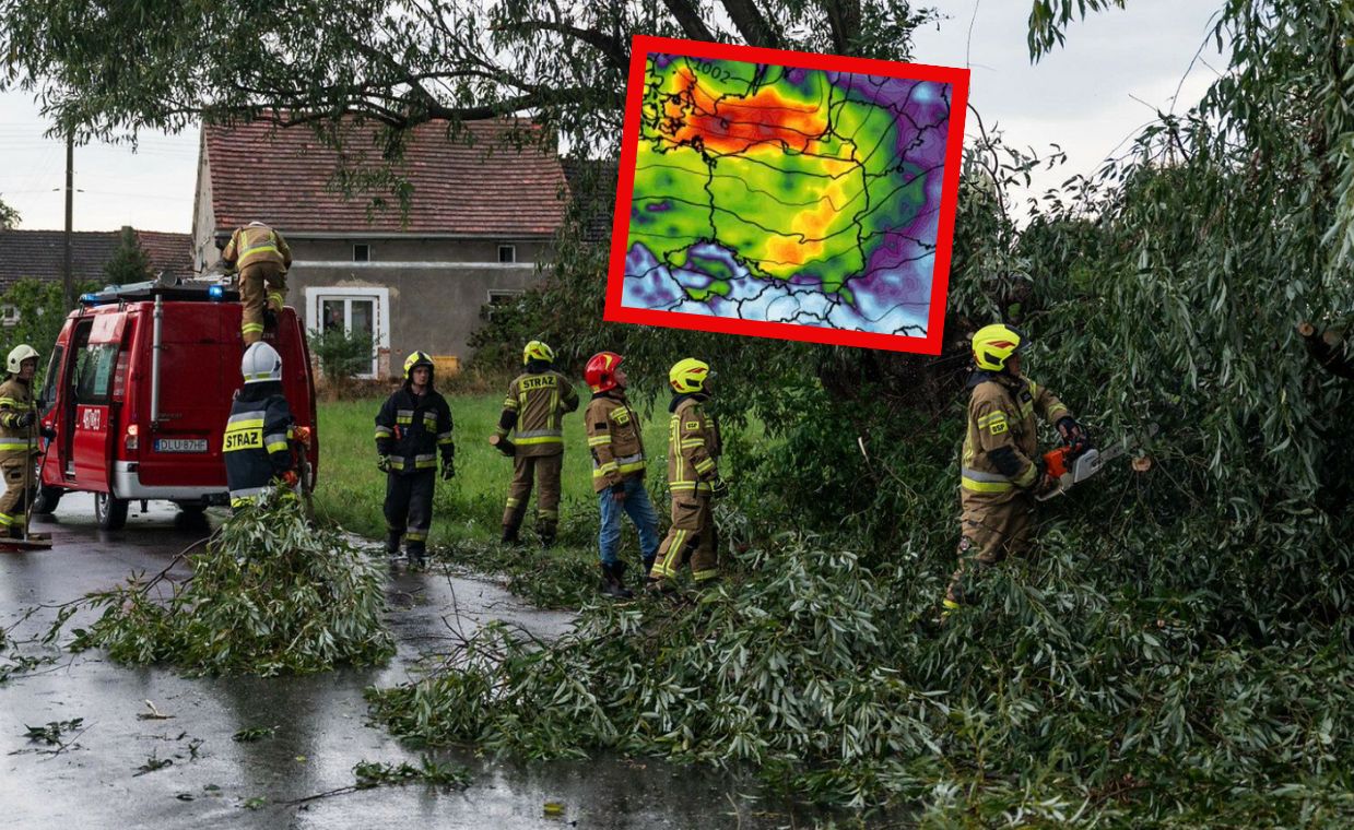 IMGW ostrzega. W tych miejscach wystąpi silny wiatr