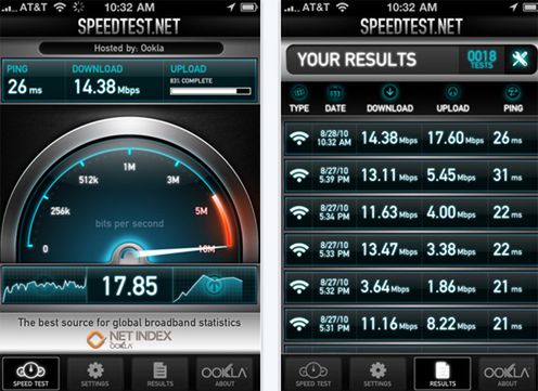 Speedtest.net Mobile ? sprawdź prędkość łącza internetowego na iPhonie 1