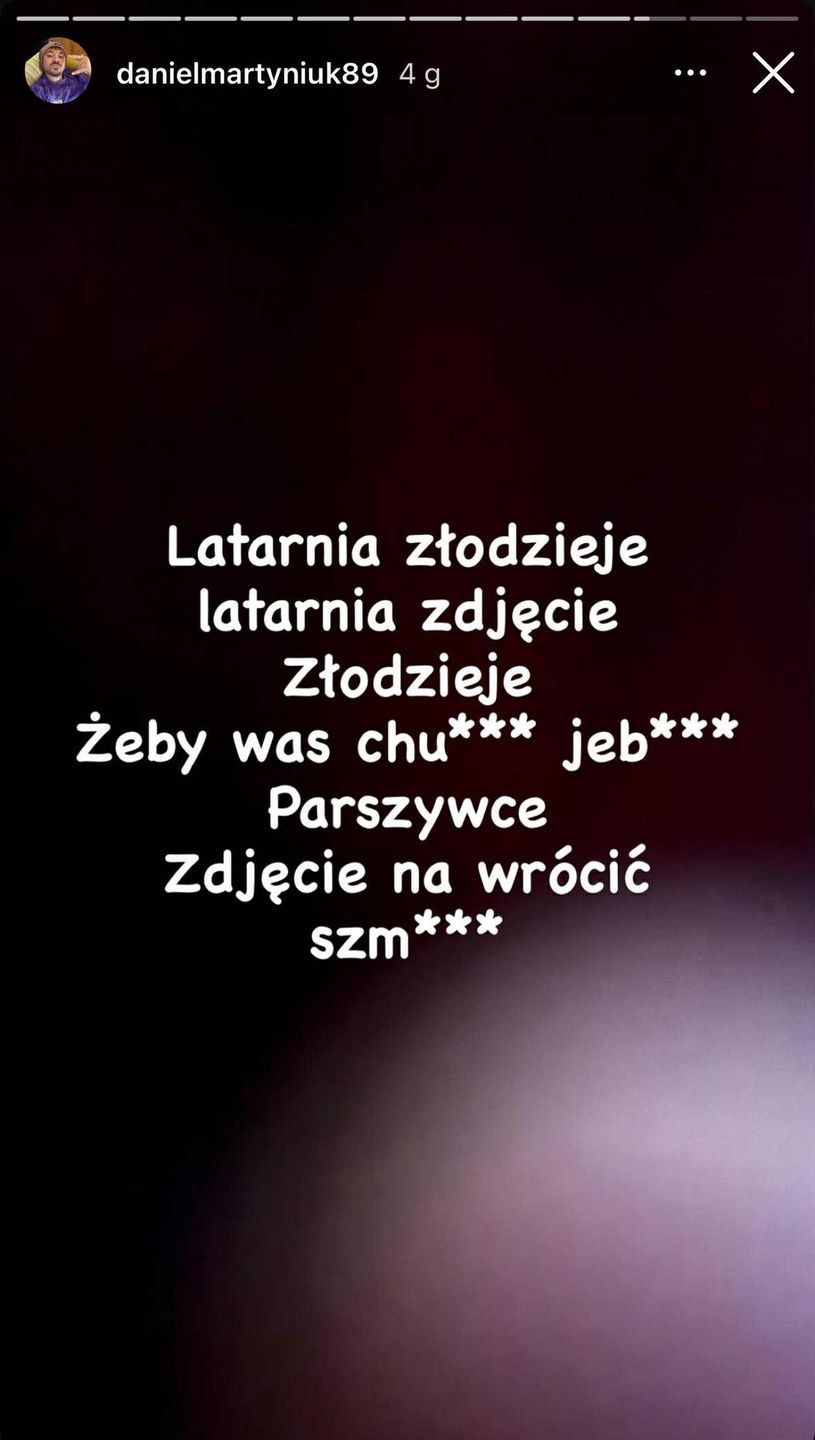 Kolejne niepokojące wpisy Daniela Martyniuka
