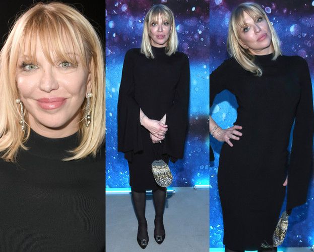 Courtney Love zadziwia zdrową aparycją na prestiżowej ściance