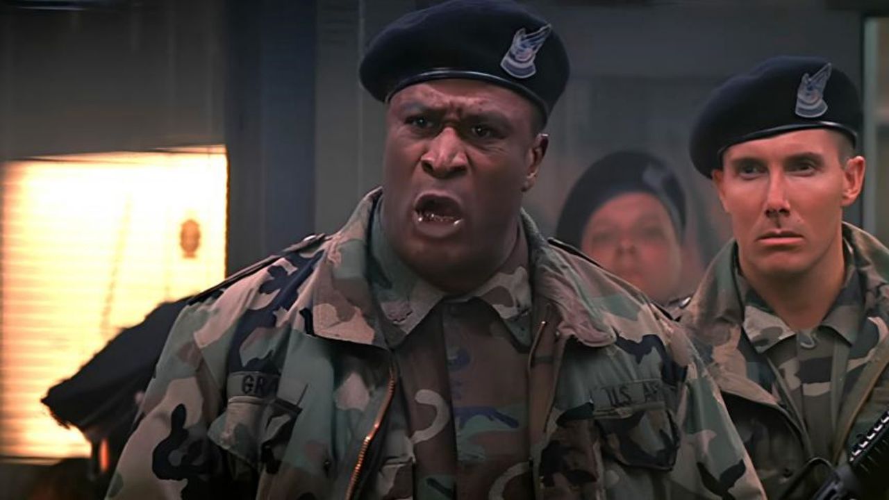 John Amos in "Die Hard 2"