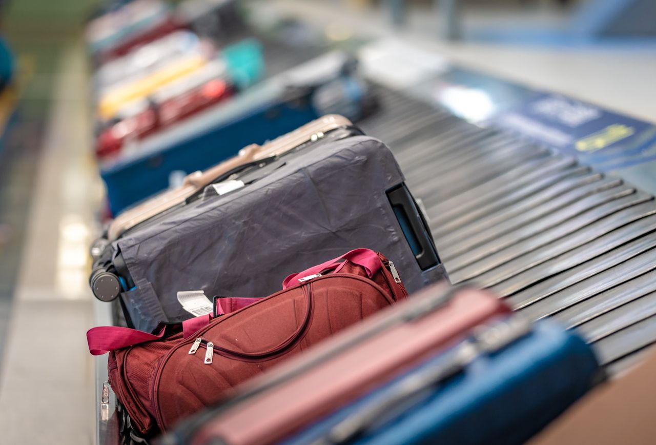 It's better not to place ski boots in checked luggage.