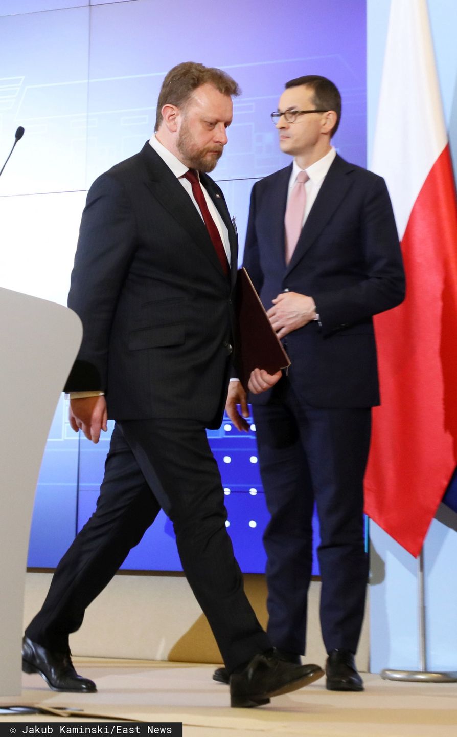 Mateusz Morawiecki i Łukasz Szumowski