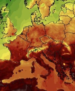 Istny skwar w Europie, mapa aż bordowa. A to jeszcze nie koniec