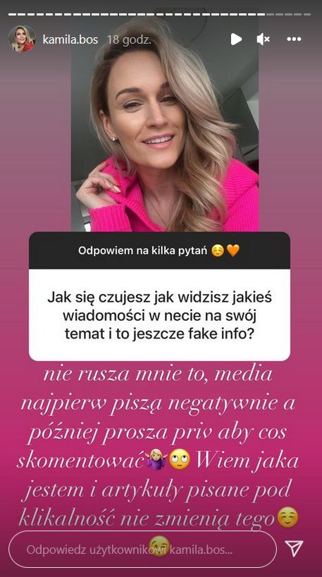 Kamila Boś z "Rolnik szuka żony" odpowiada na pytania fanów