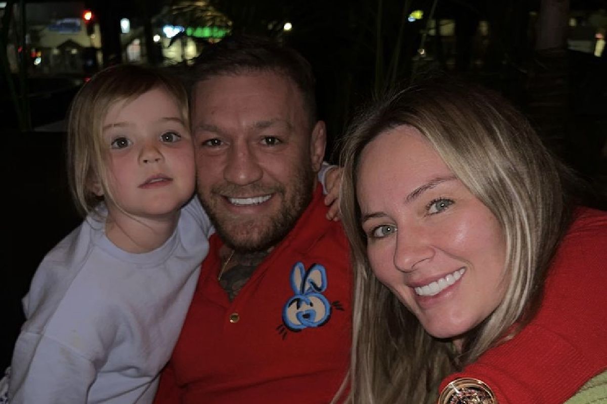 Conor McGregor z rodziną