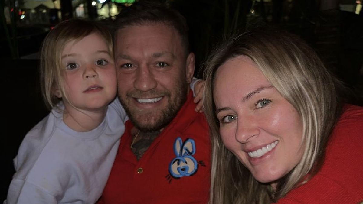 Conor McGregor z rodziną
