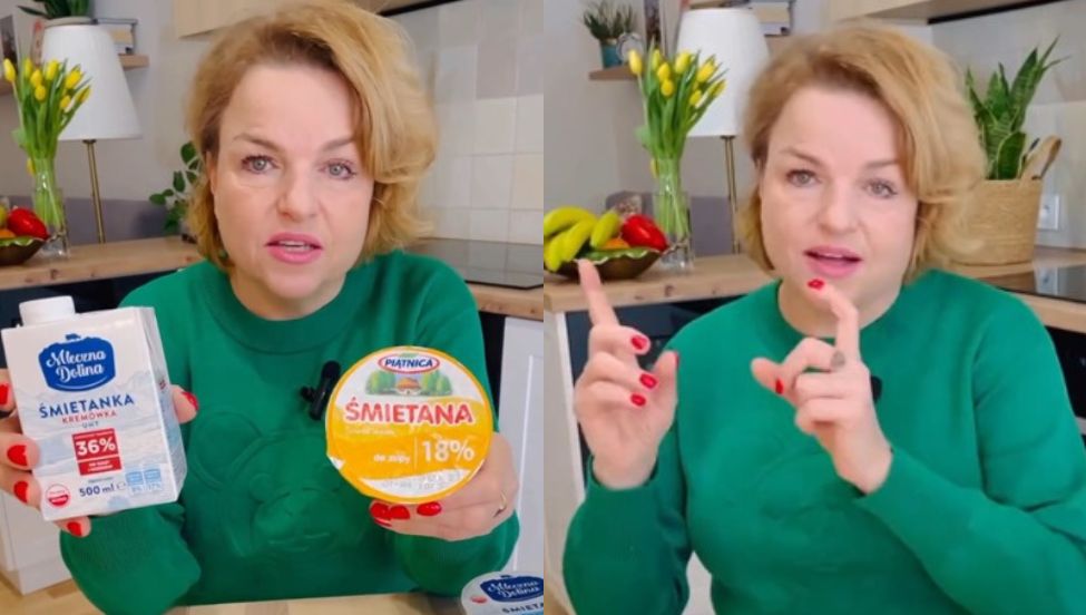 Różnica między śmietanką a śmietaną. Bosacka tłumaczy, do czego ich używać