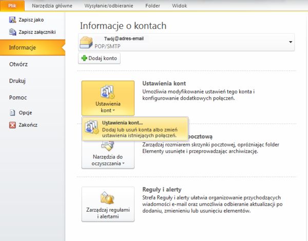Outlook 2010