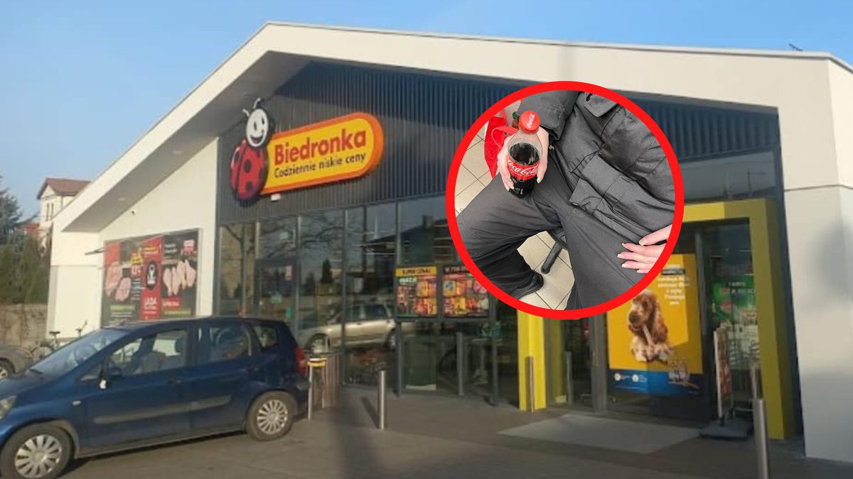 Dramatyczne sceny w Biedronce