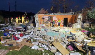 Szczecin. Wybuch gazu w domu jednorodzinnym