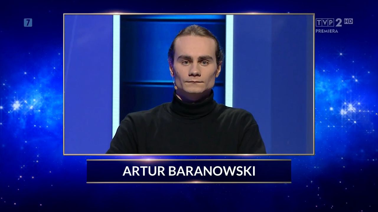 Artur Baranowski spróbował swoich sił w "Va Banque"