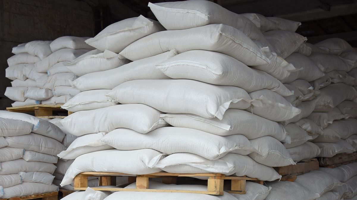 NOVOGRAN BORIS
bag, import, logistics, warehousing, factory, ingredient, food, flour, full, rice, storage, stack, grain, fertilizer, chemicals, agriculture, packaging, export, store, bulk, pallet, business, material, sugar, cement, row, wheat, product, pile, cargo, natural, construction, manufacturing, crop, farm, commodity, object, seed, white, industry