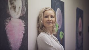 Katowice: Konie, ptaki, natura. Terapia w gabinecie psychologa zaczyna się od ściany. "Namaluj mi szczęście. Poczujesz się lepiej i ty, i ja"