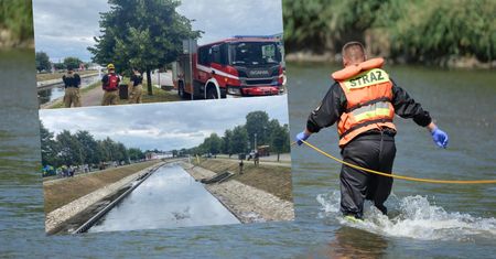 Trzylatek wpadł do rzeki. Porwał go nurt