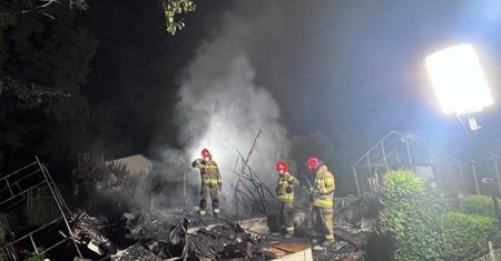 Wybuch gazu na ogródkach działkowych w Gdańsku. Dwie osoby nie żyją, prokuratura wszczęła śledztwo