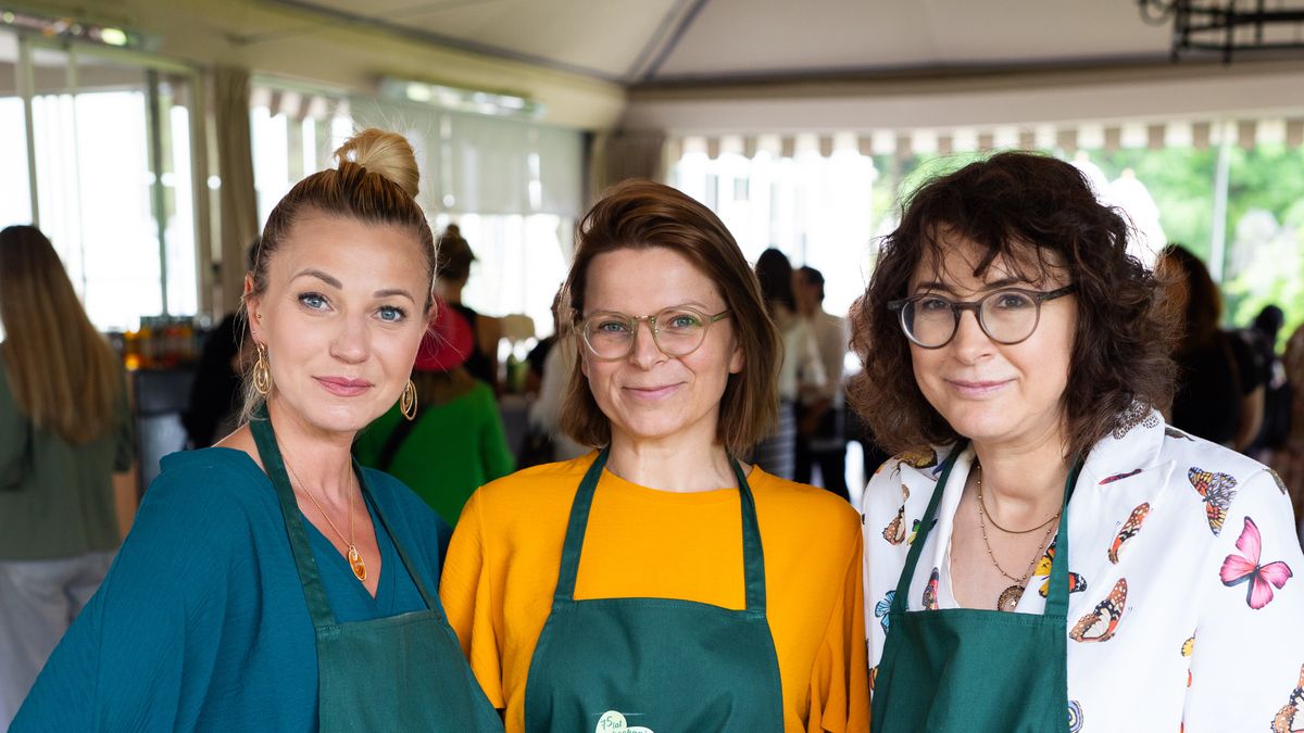 Elżbieta Stańska-Giera i Dorota Gepert z redakcji "Pyszności" brały udział w warsztatach z Darią Ładochą.