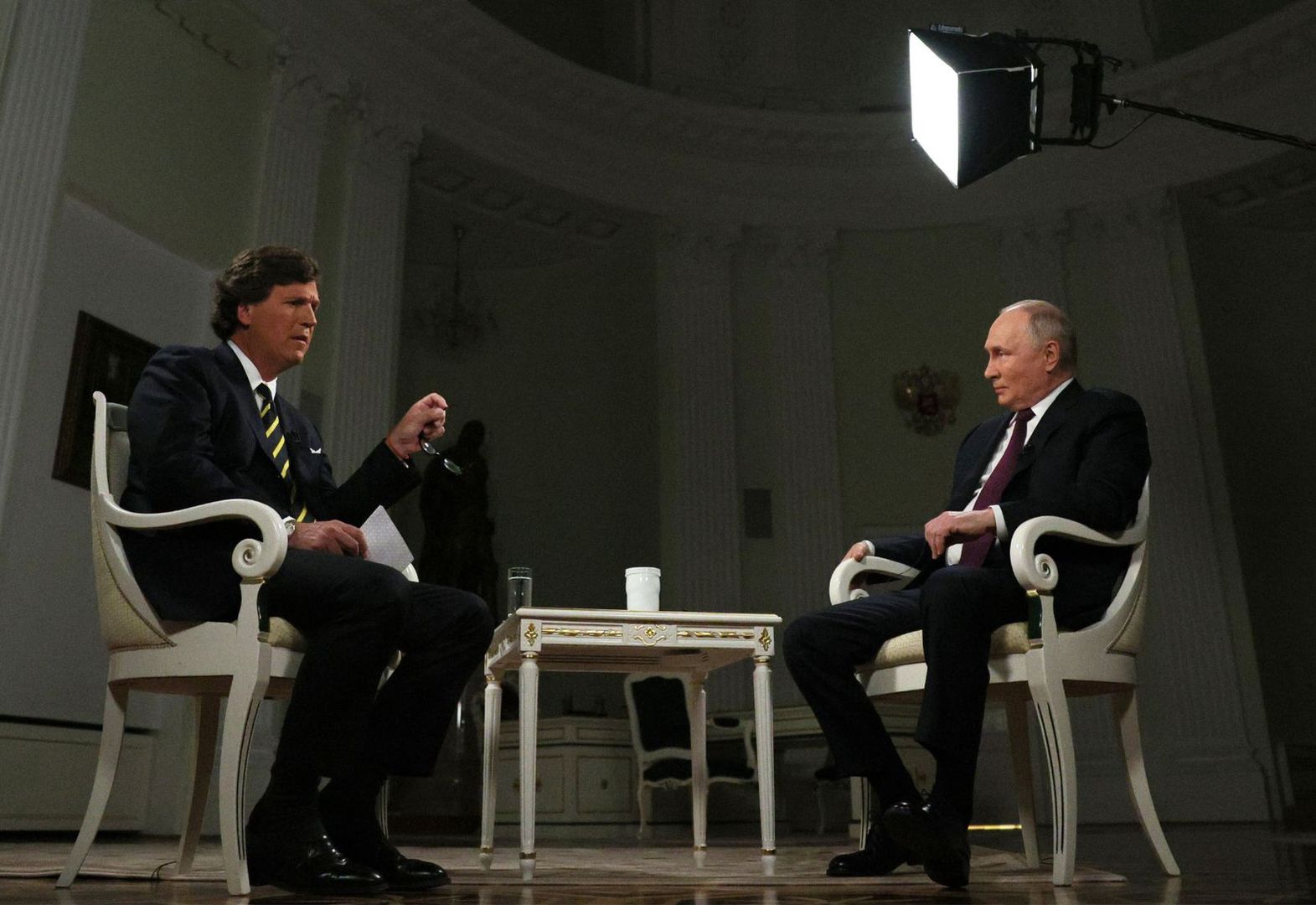 Putin nie wytrzymał podczas wywiadu. Wyrwały mu się niecenzuralne słowa