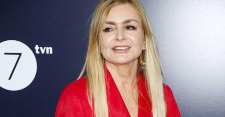 Monika Olejnik na stadionie. Inne gwiazdy też kibicują Polakom, choć przed telewizorami