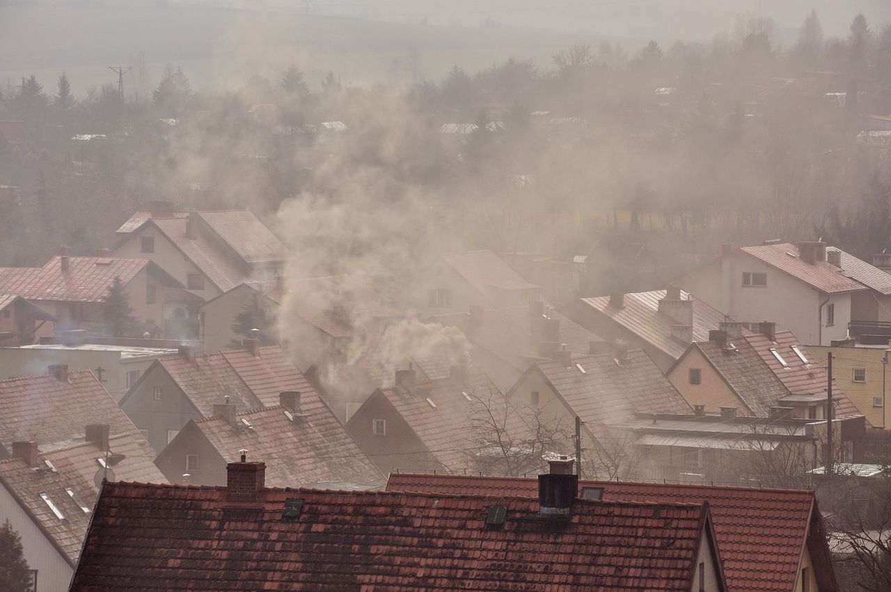  W niektórych rejonach Polski smog utrzymuje się nawet przez 90 dni w roku