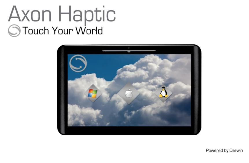 Axon Haptic - tablet z możliwością instalacji MacOS 2