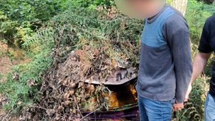Tychy: Przez kilka miesięcy ukrywał się w leśnym szałasie